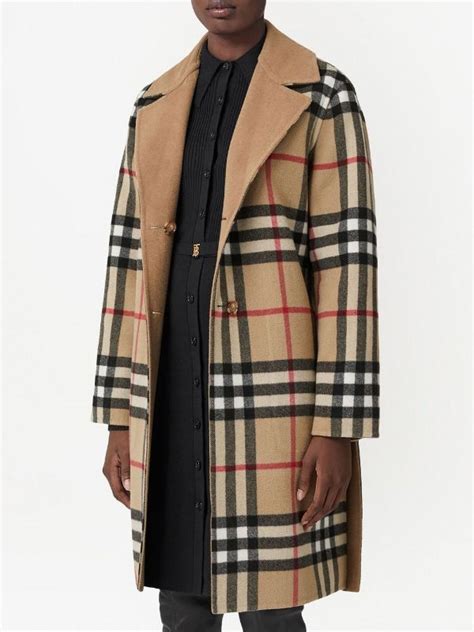 burberry doodle coat|burberry check wool coats.